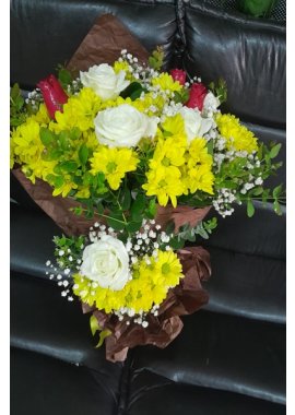 Sarı Papatya ve Güller